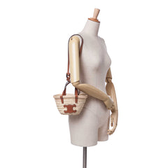 Nano Triomphe Raffia Classic Panier