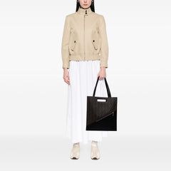Zucca Coated Canvas 1974 Diagonal Shopping Tote