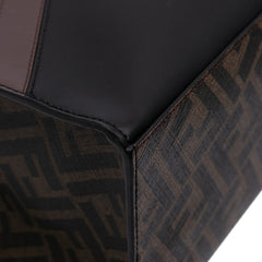 Zucca Coated Canvas 1974 Diagonal Shopping Tote