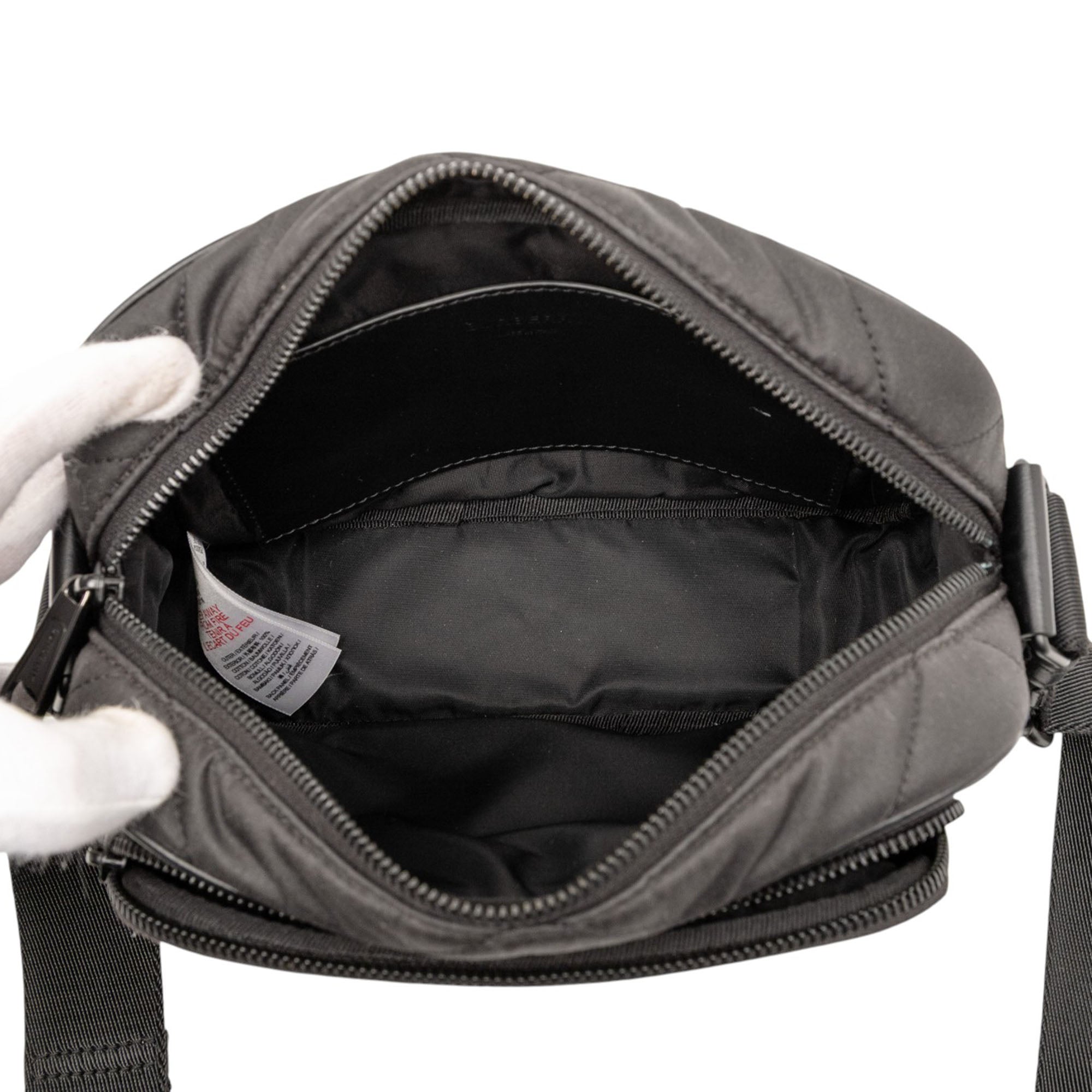 Quilted Nylon Paddy Crossbody