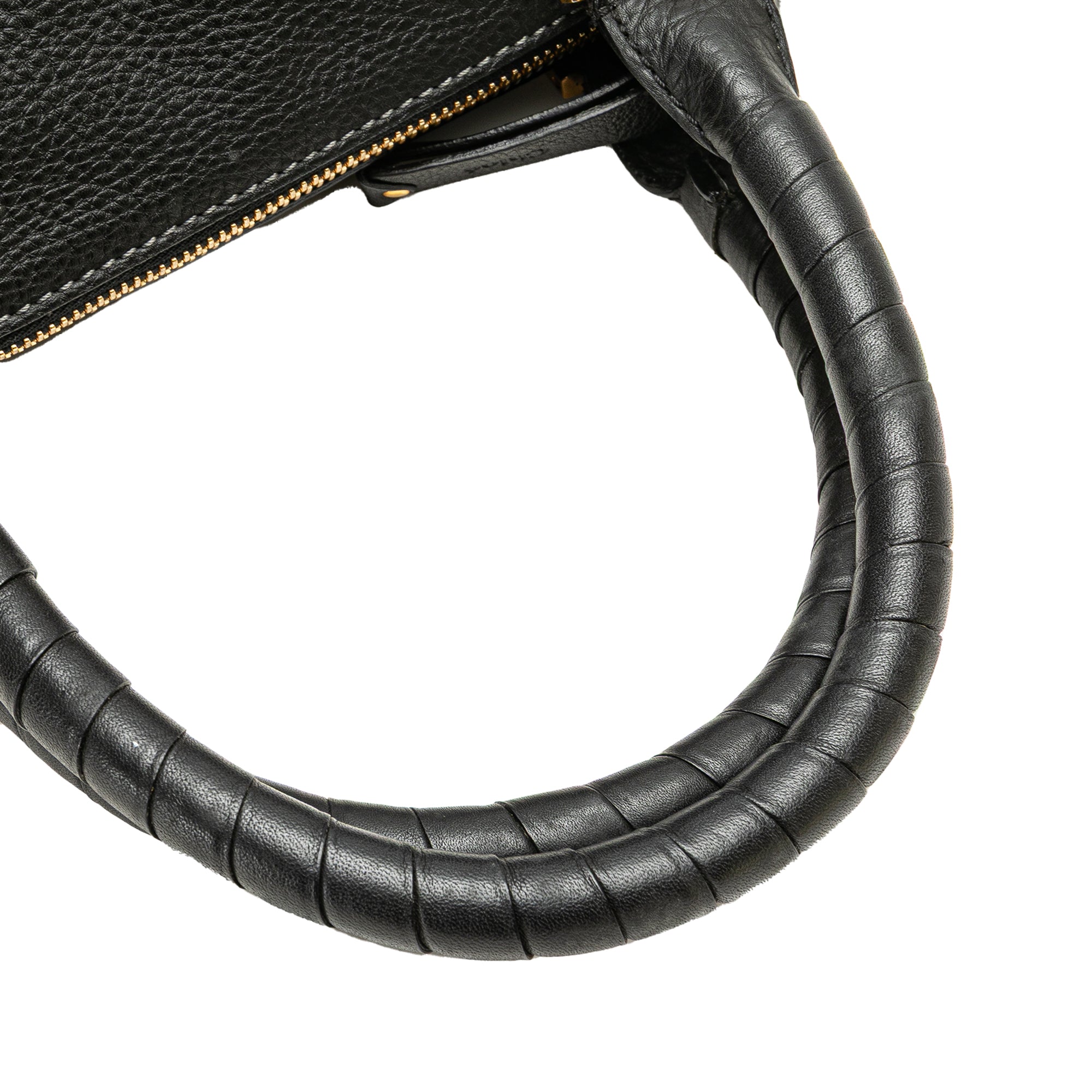 Medium Leather Marcie Satchel