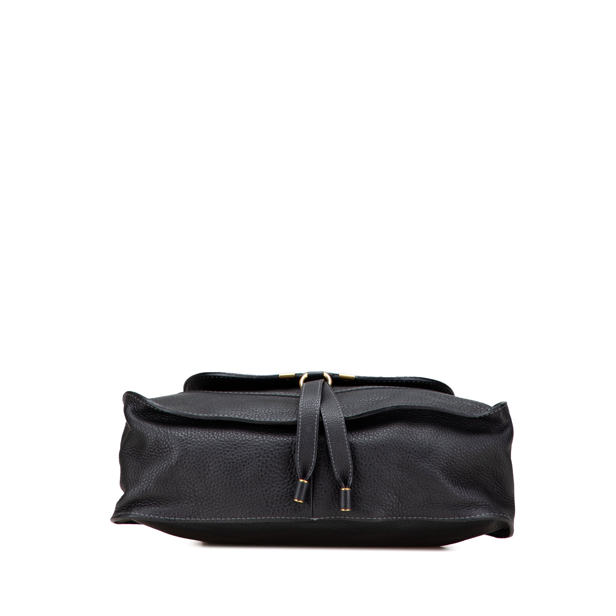 Medium Leather Marcie Satchel