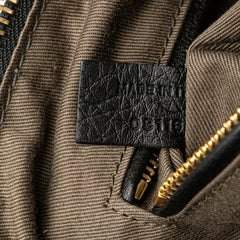 Medium Leather Marcie Satchel
