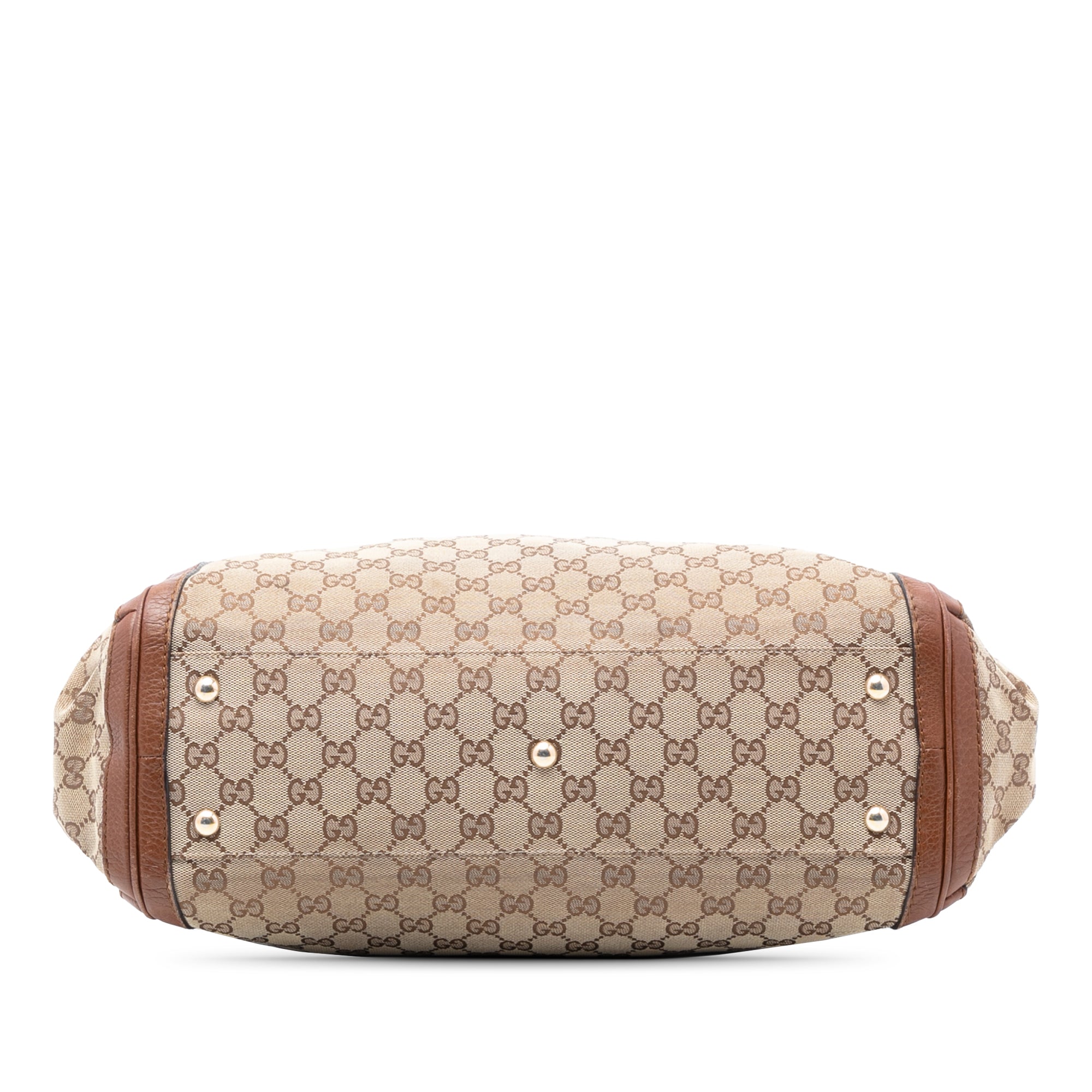 Large GG Canvas Bella Satchel