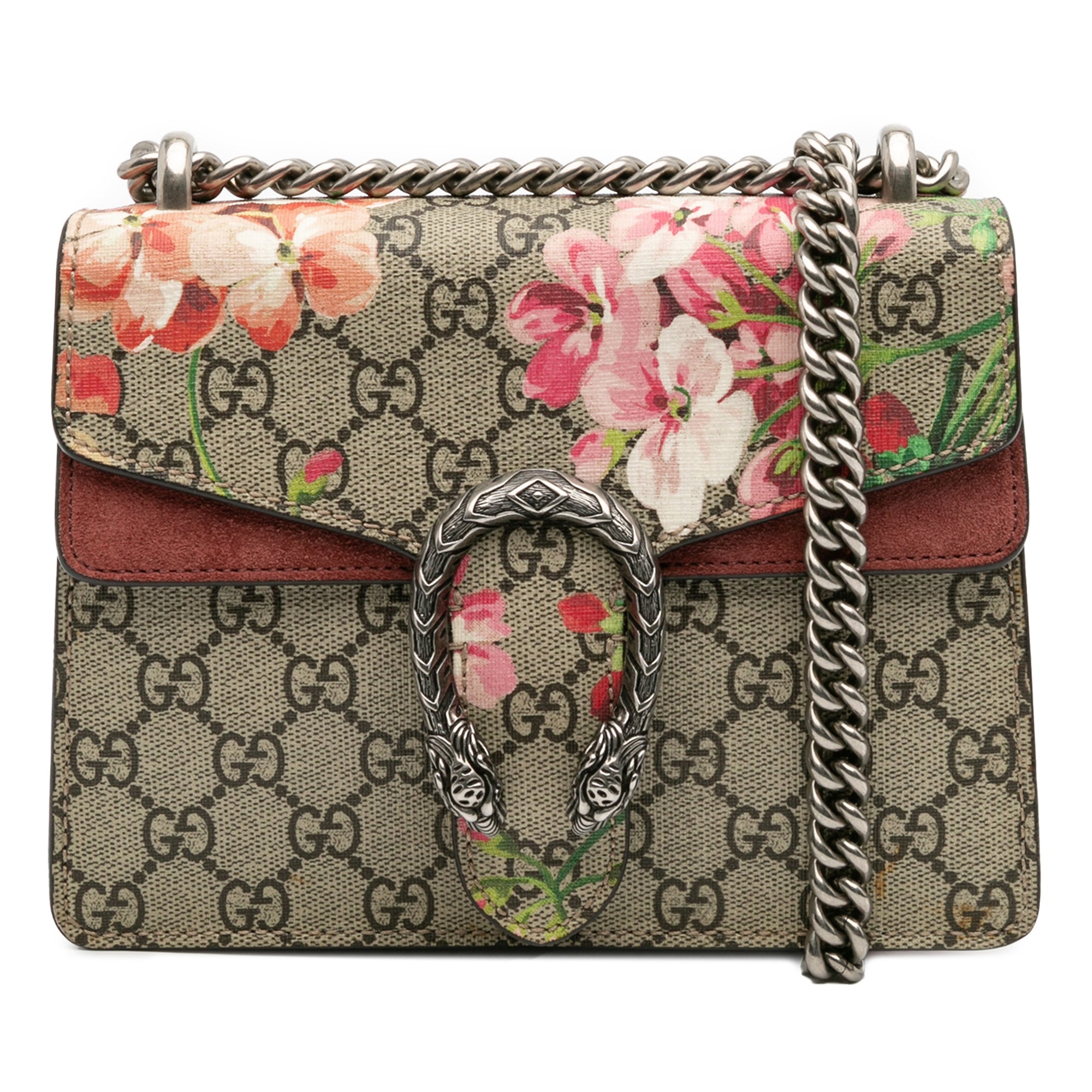 Small GG Supreme Blooms Dionysus Crossbody