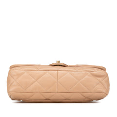 Large Quilted Lambskin Funky Town Flap