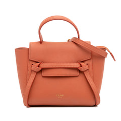Pico Grained Calfskin Belt Bag