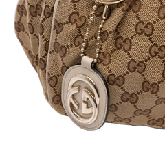 GG Canvas Sukey Satchel