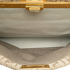 Large Zucca Corda Iconic Peekaboo Satchel