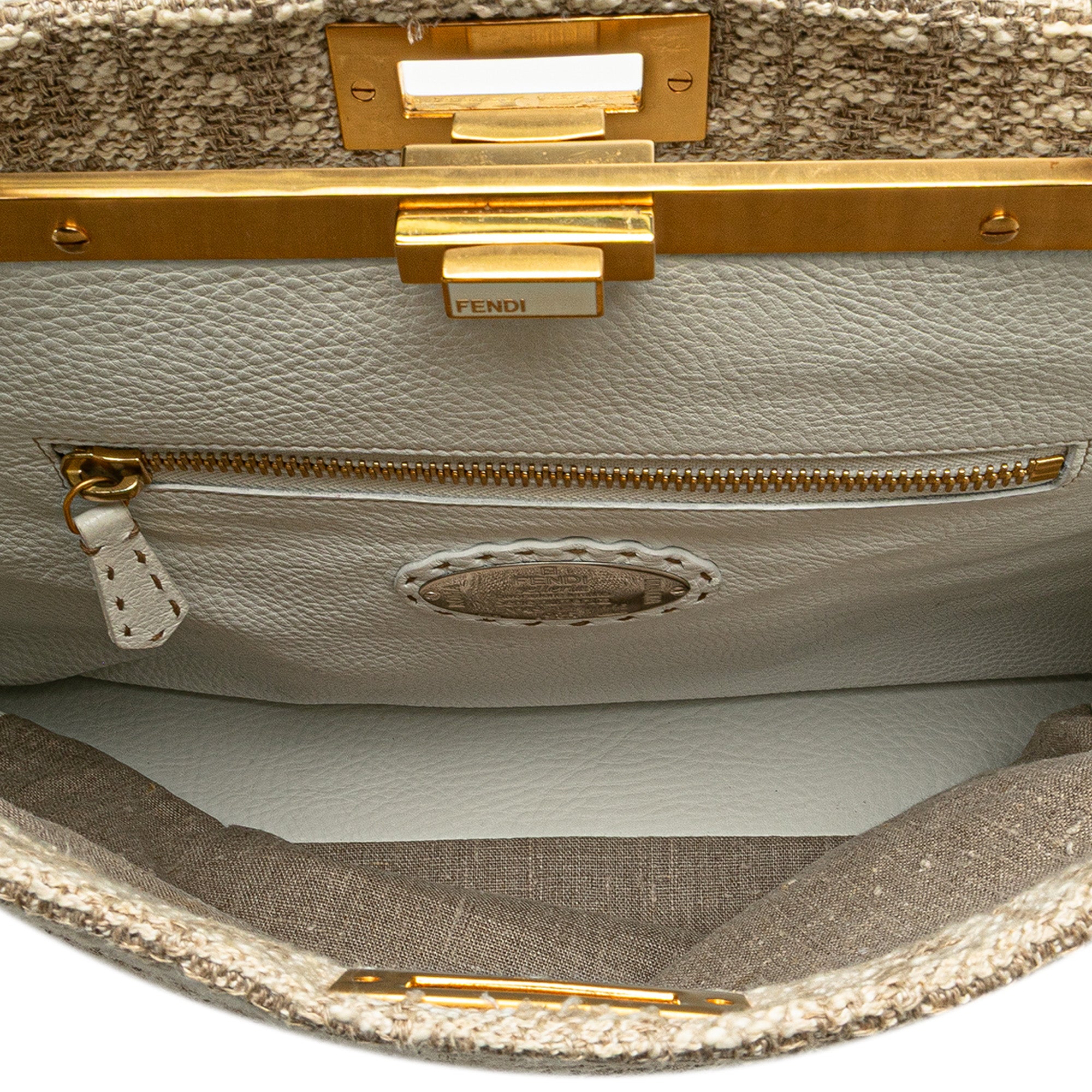 Large Zucca Corda Iconic Peekaboo Satchel