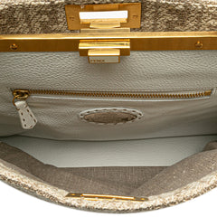 Large Zucca Corda Iconic Peekaboo Satchel