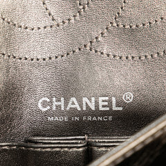 Reissue 2.55 Aged Metallic Calfskin Double Flap 225