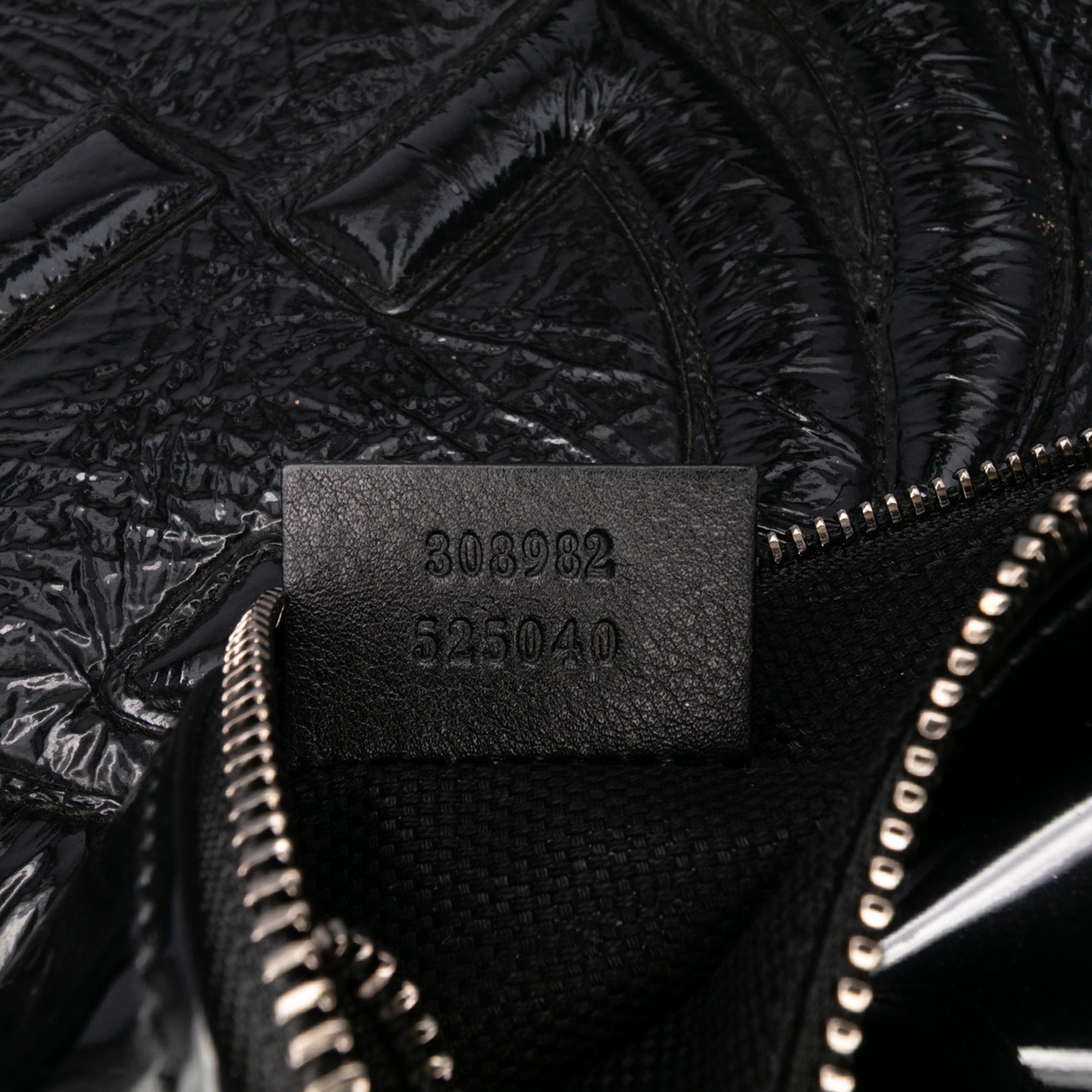 Medium Patent Shearling Soho Chain Tote