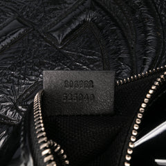Medium Patent Shearling Soho Chain Tote