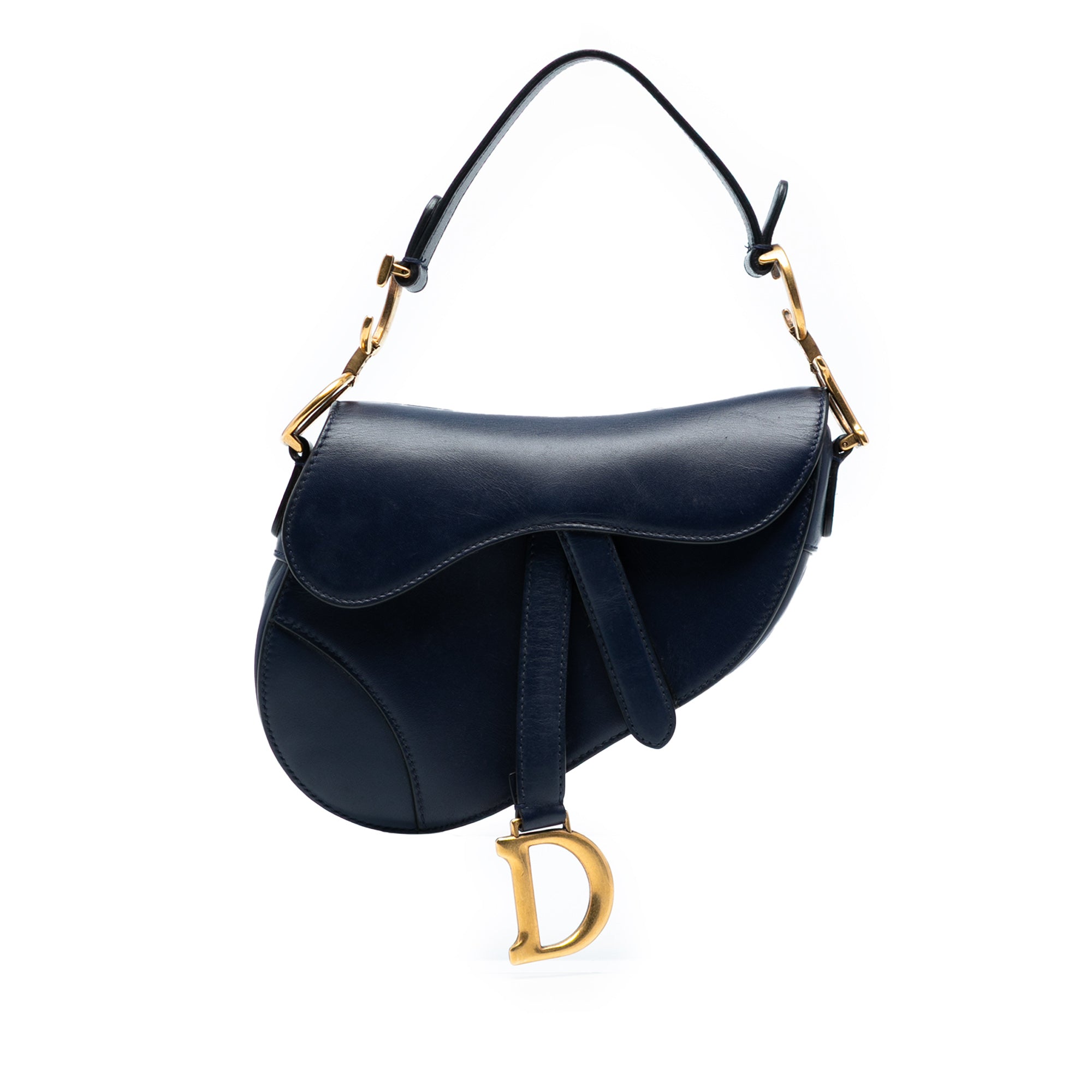 Mini Smooth Calfskin Saddle Bag
