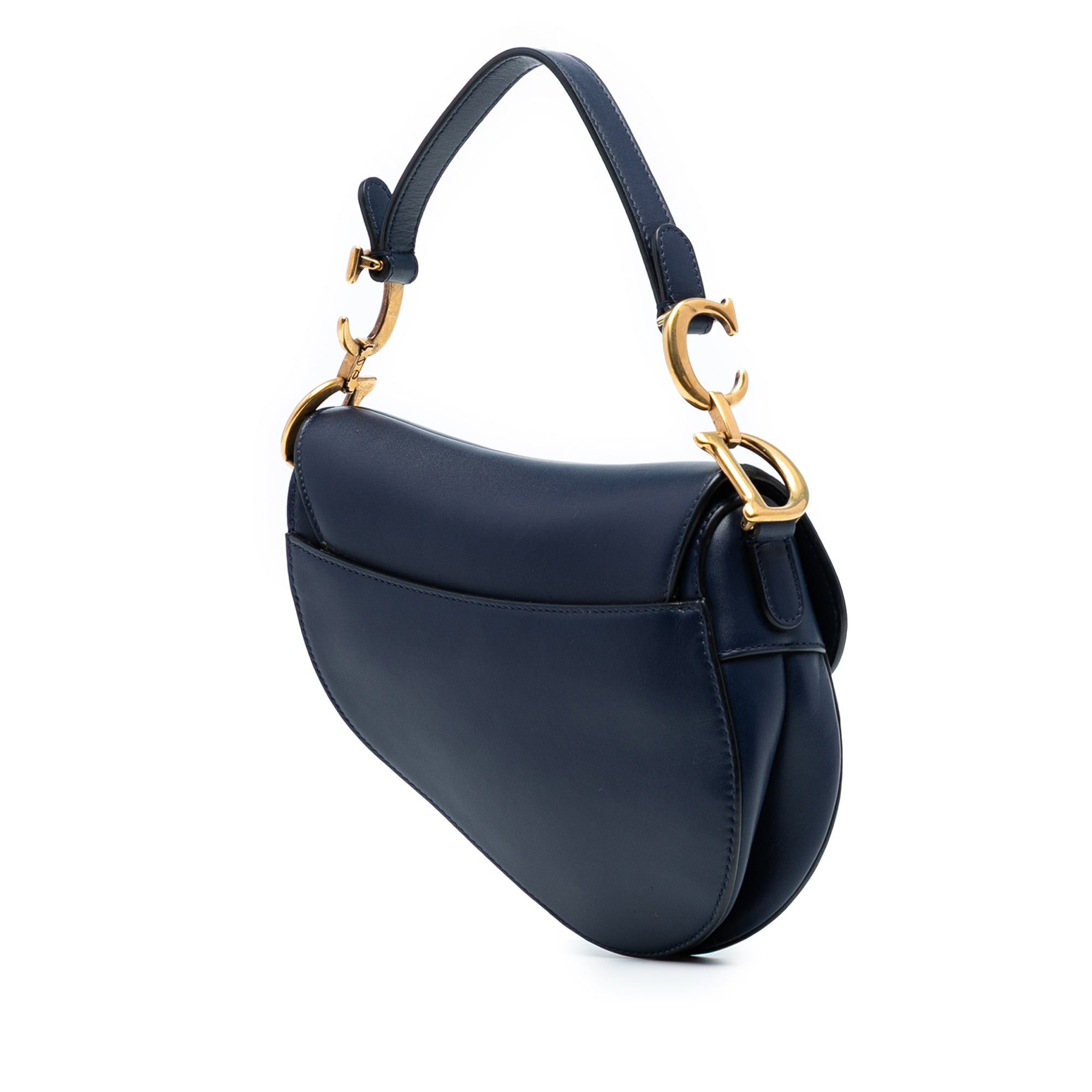 Mini Smooth Calfskin Saddle Bag