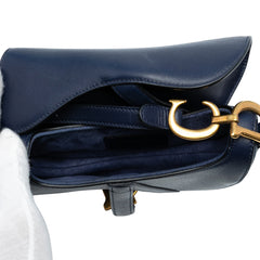 Mini Smooth Calfskin Saddle Bag