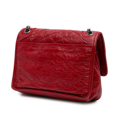 Baby Crinkled Calfskin Monogram Niki Bag