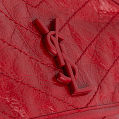 Baby Crinkled Calfskin Monogram Niki Bag