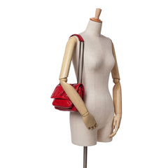 Baby Crinkled Calfskin Monogram Niki Bag