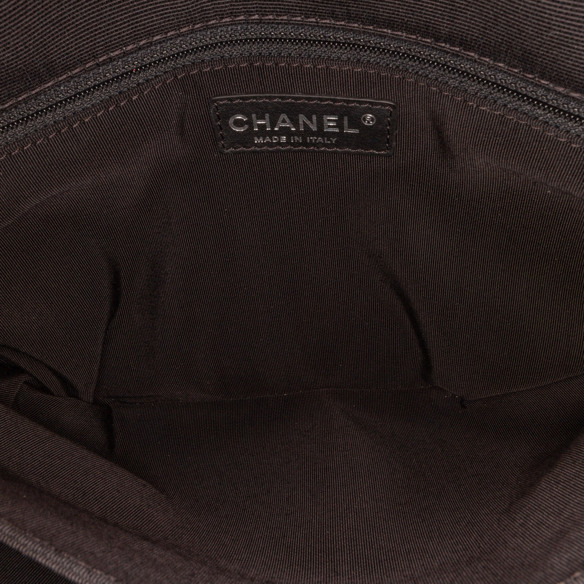 Medium Quilted Lambskin Grosgrain Two Tone Flap Bag