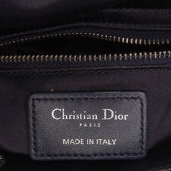 Mini Satin Cannage Strass Crystal Embellished Lady Dior