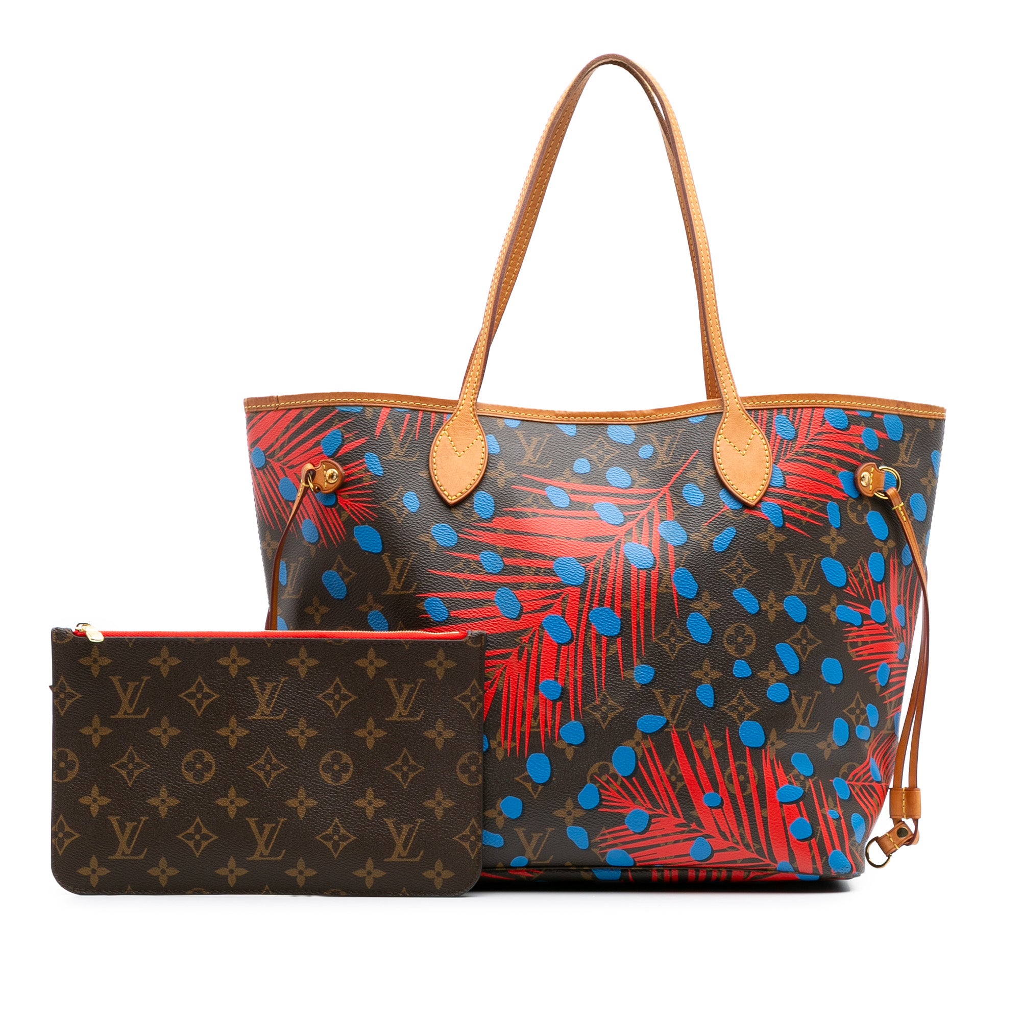 Monogram Jungle Dots Neverfull MM