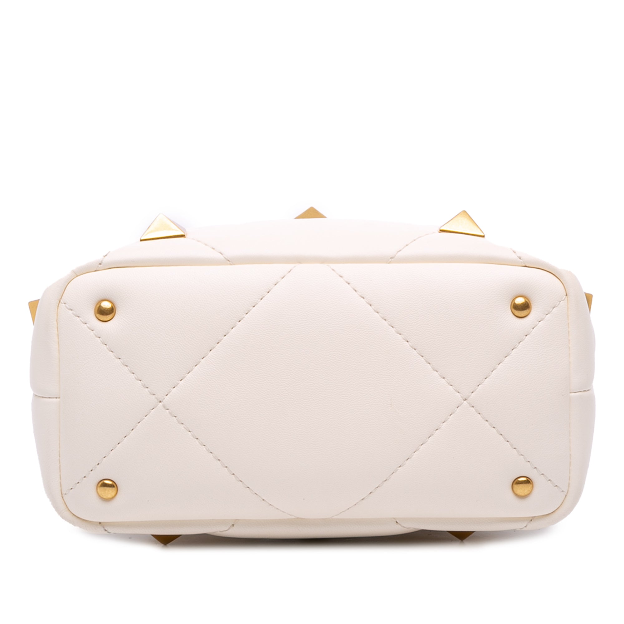 Small Nappa Roman Stud The Handle Bag