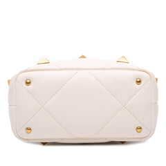 Small Nappa Roman Stud The Handle Bag