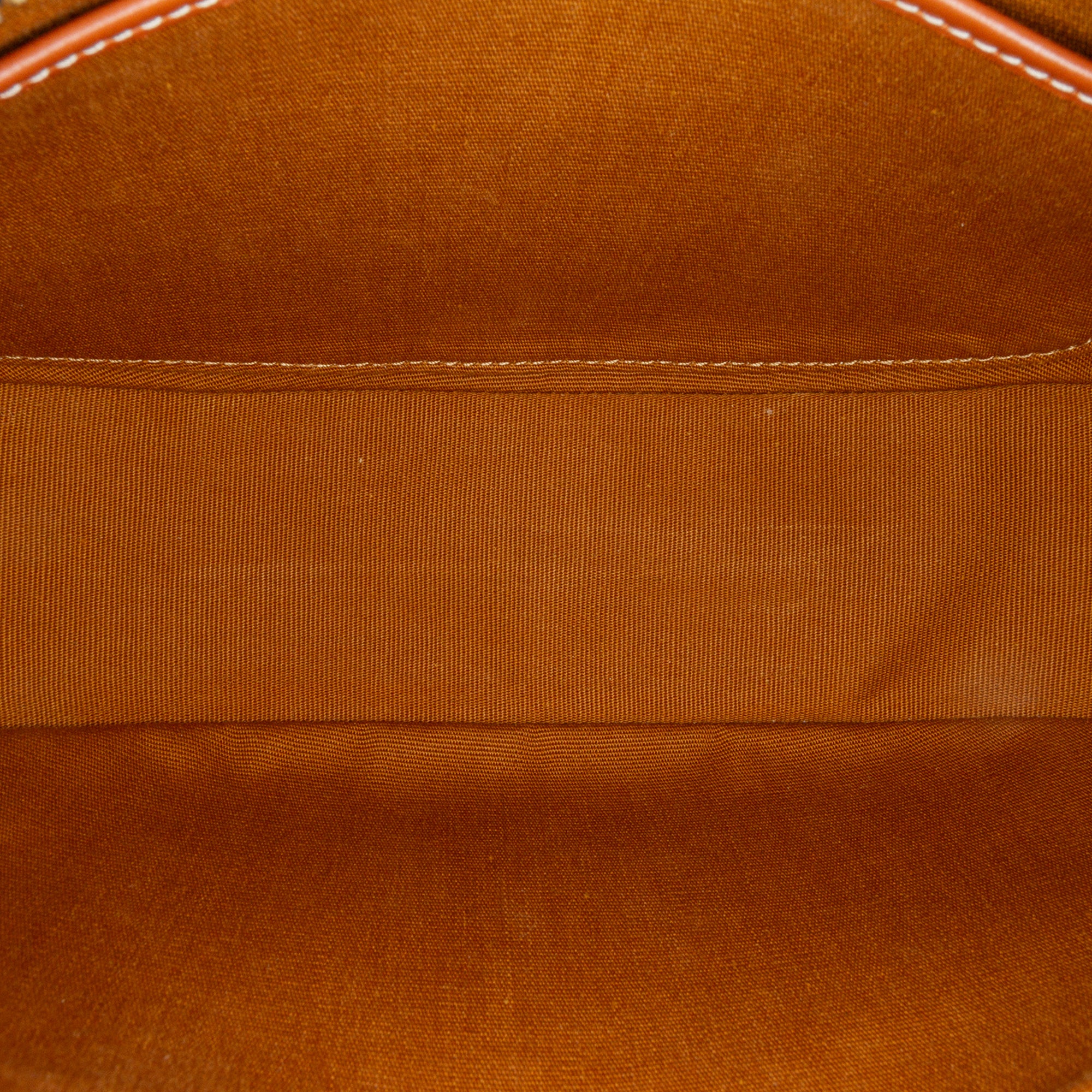 Coated Canvas Triomphe Ava Shoulder Bag