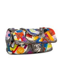 Small Printed Nylon Coco Color Flap