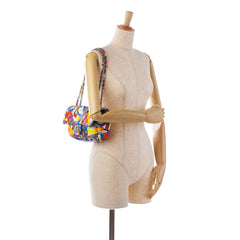 Small Printed Nylon Coco Color Flap