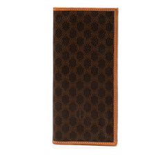 Macadam Coated Canvas Long Wallet