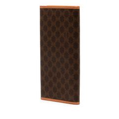 Macadam Coated Canvas Long Wallet