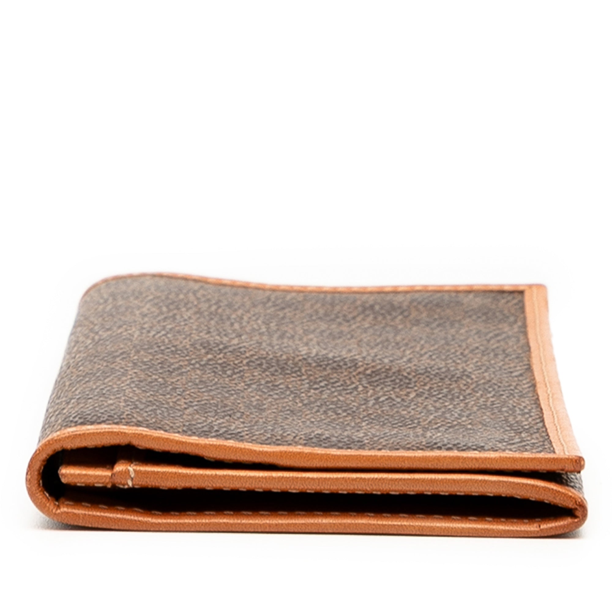 Macadam Coated Canvas Long Wallet