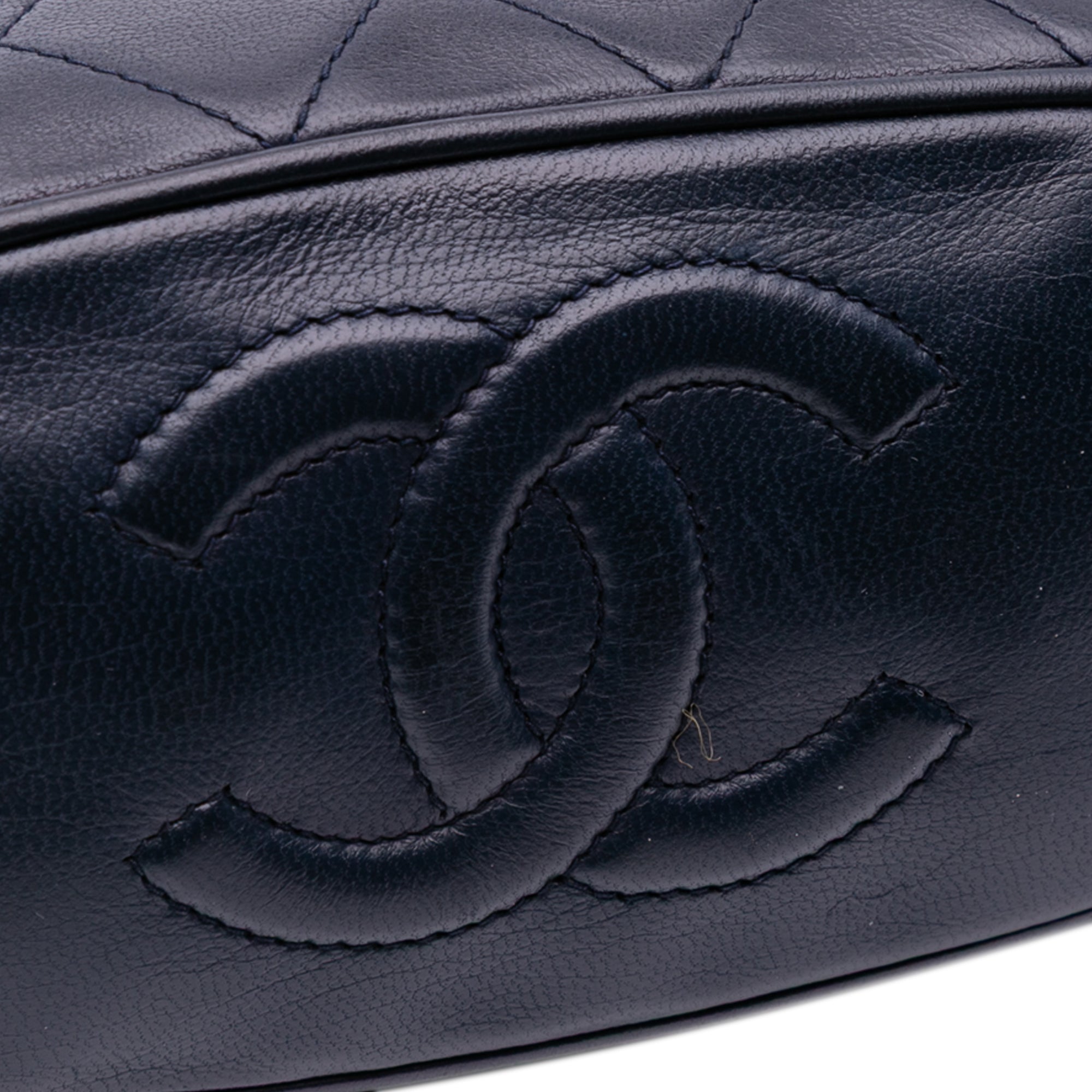 CC Quilted Lambskin Tassel Flap