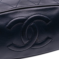 CC Quilted Lambskin Tassel Flap