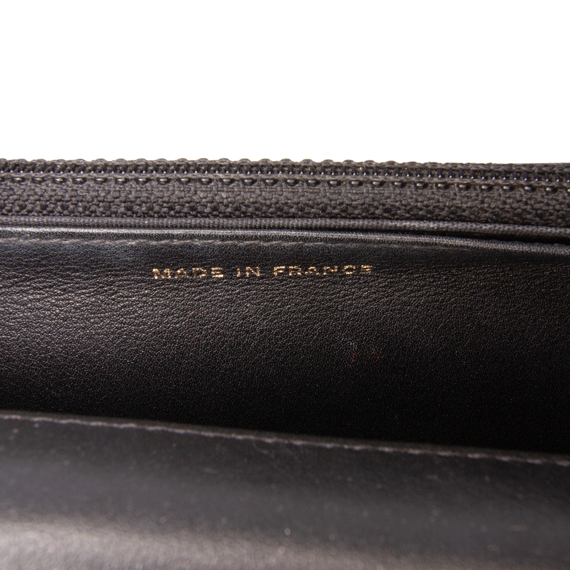 Quilted Caviar Boy Wallet on Chain