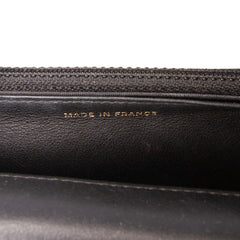 Quilted Caviar Boy Wallet on Chain