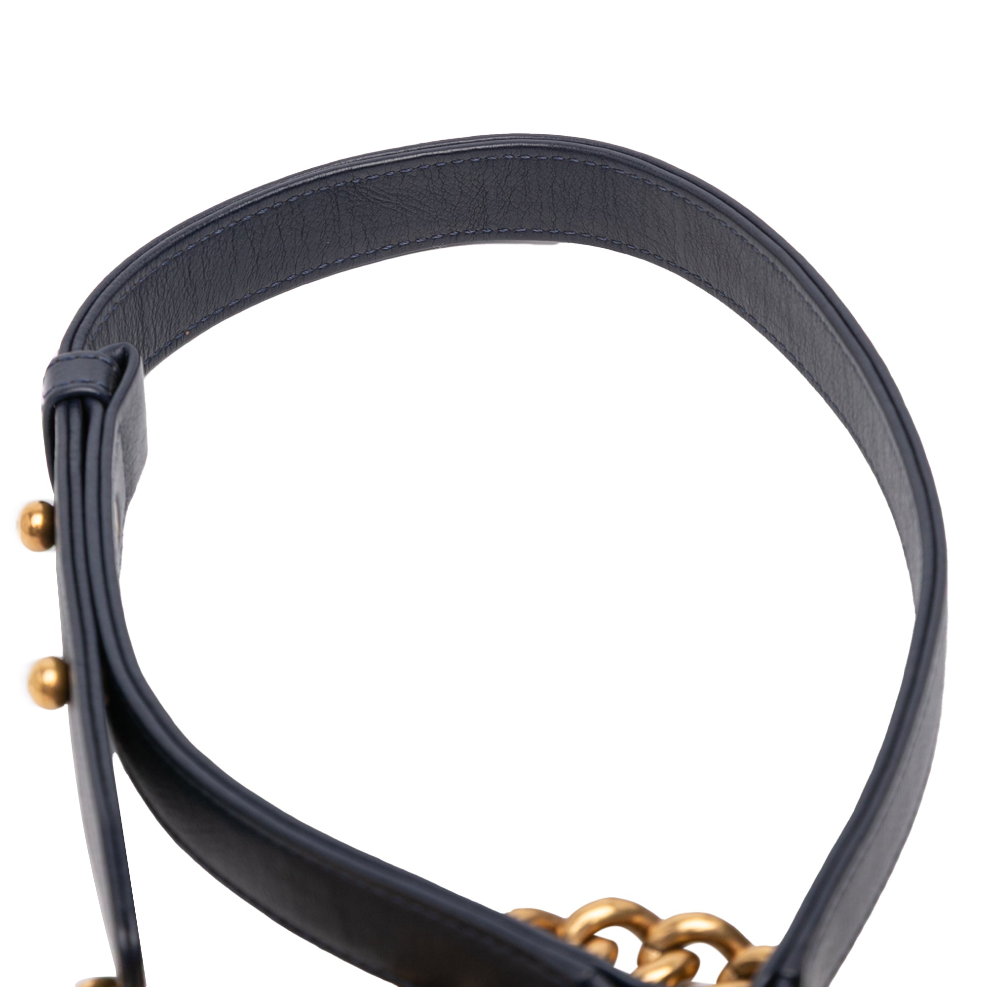 Small Quilted Denim and Tweed Boy Flap