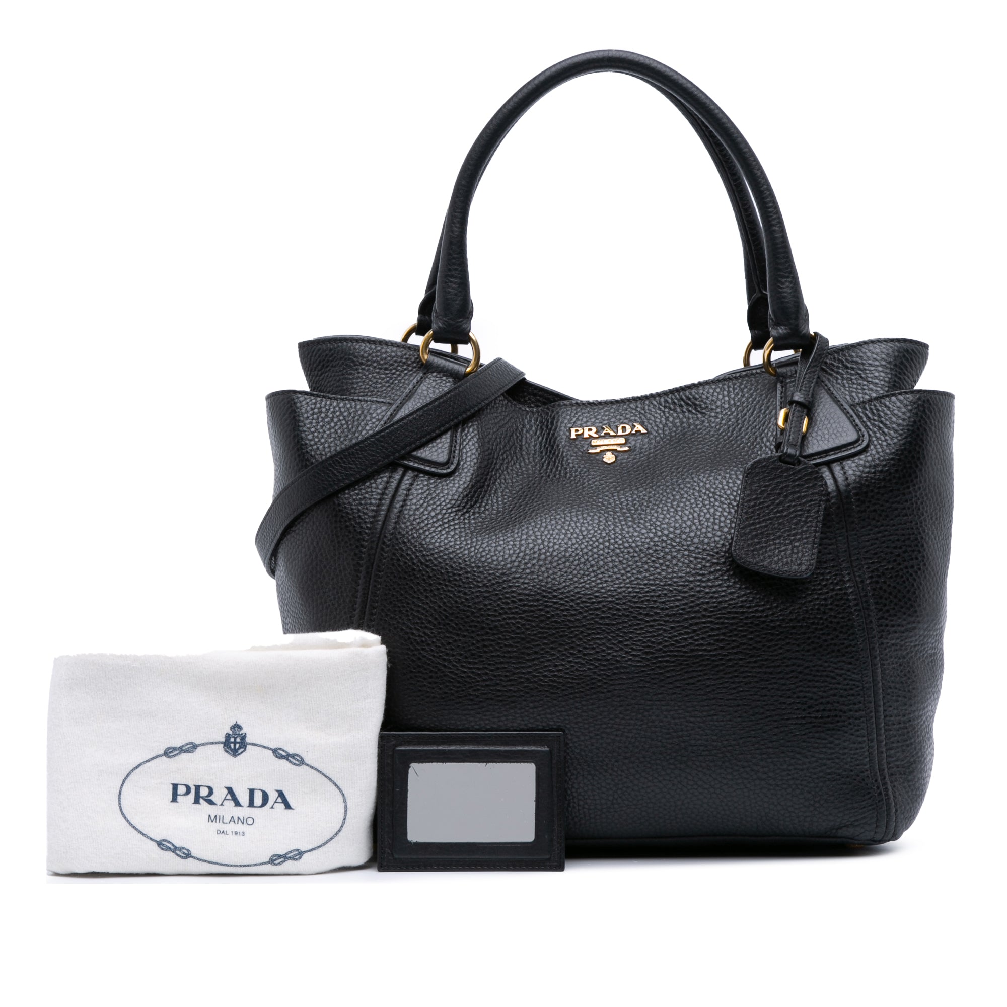 Vitello Daino Open Convertible Tote