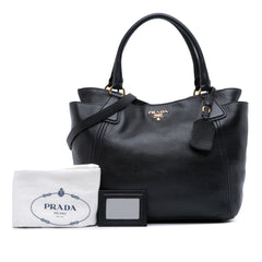 Vitello Daino Open Convertible Tote