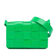 Small Nappa Intrecciato Cassette Crossbody