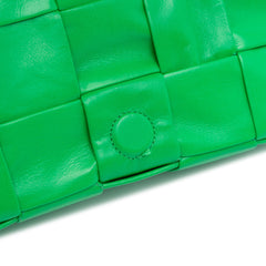 Small Nappa Intrecciato Cassette Crossbody