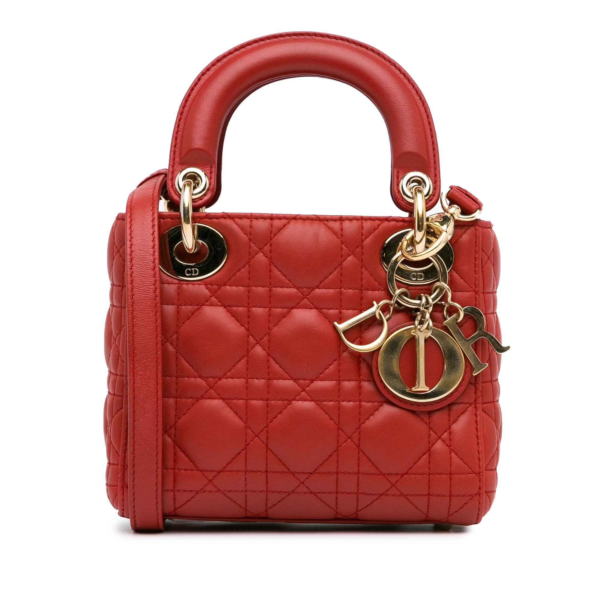 Mini Cannage Lambskin Lady Dior_0