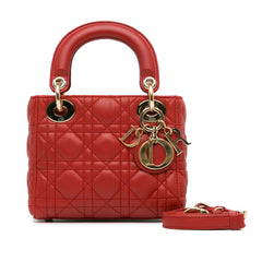 Mini Cannage Lambskin Lady Dior_8