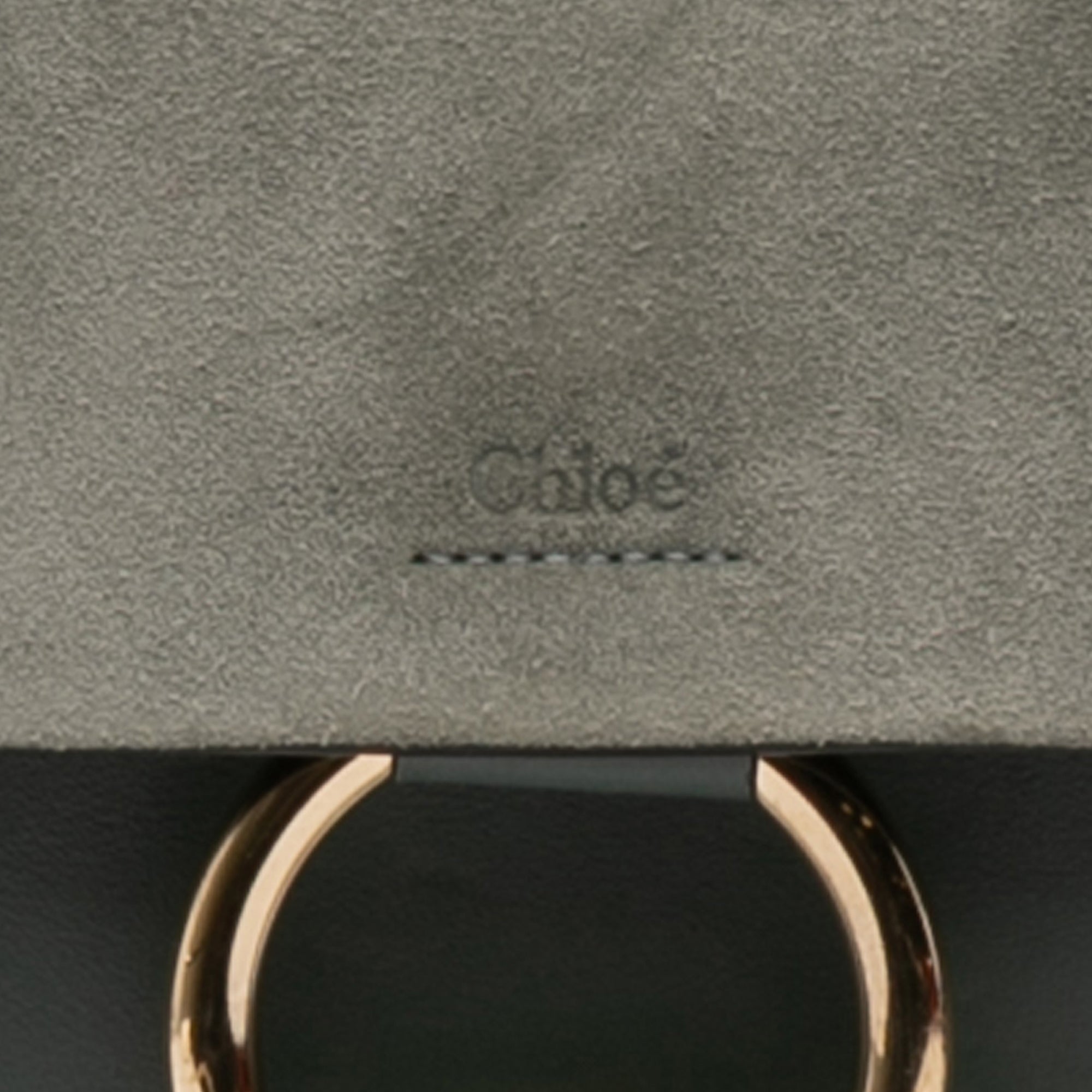 Small Suede and Calfskin Faye Crossbody