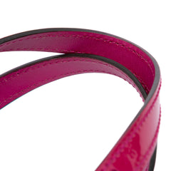 Medium Microguccissima Patent Nice Dome Satchel