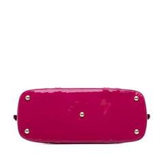 Medium Microguccissima Patent Nice Dome Satchel