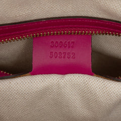 Medium Microguccissima Patent Nice Dome Satchel